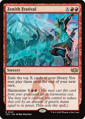Image for Zenith Festival (41) (Tarkir: Dragonstorm) - Magic: The Gathering