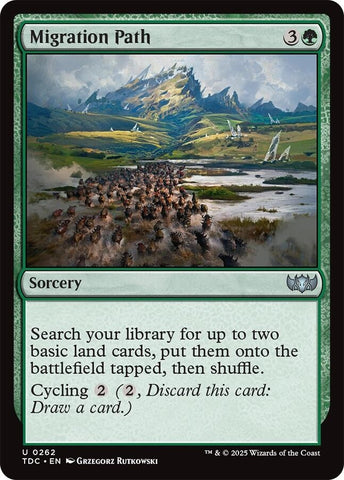 Image for Migration Path (262) (TDC) - Magic: The Gathering
