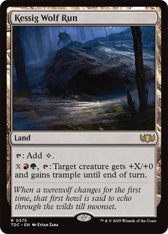 Image for Kessig Wolf Run (375) (TDC) - Magic: The Gathering