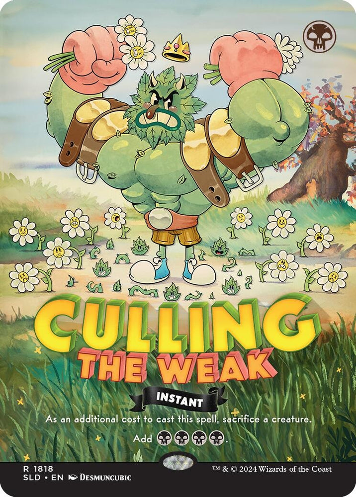 Image for Culling the Weak (1818) [Secret Lair Drop Series] - Magic: The Gathering