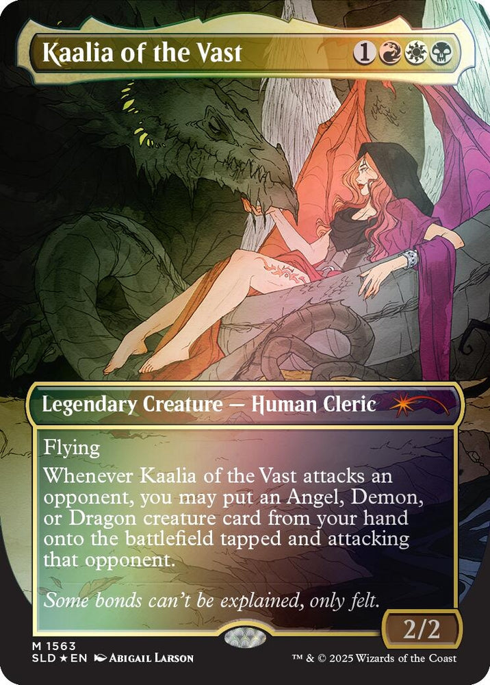 Image for Kaalia of the Vast (Rainbow Foil) (1563) [Secret Lair Drop Series] - Magic: The Gathering