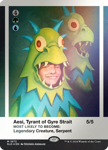 Image for Aesi, Tyrant of Gyre Strait (Rainbow Foil) (1873) [Secret Lair Drop Series] - Magic: The Gathering