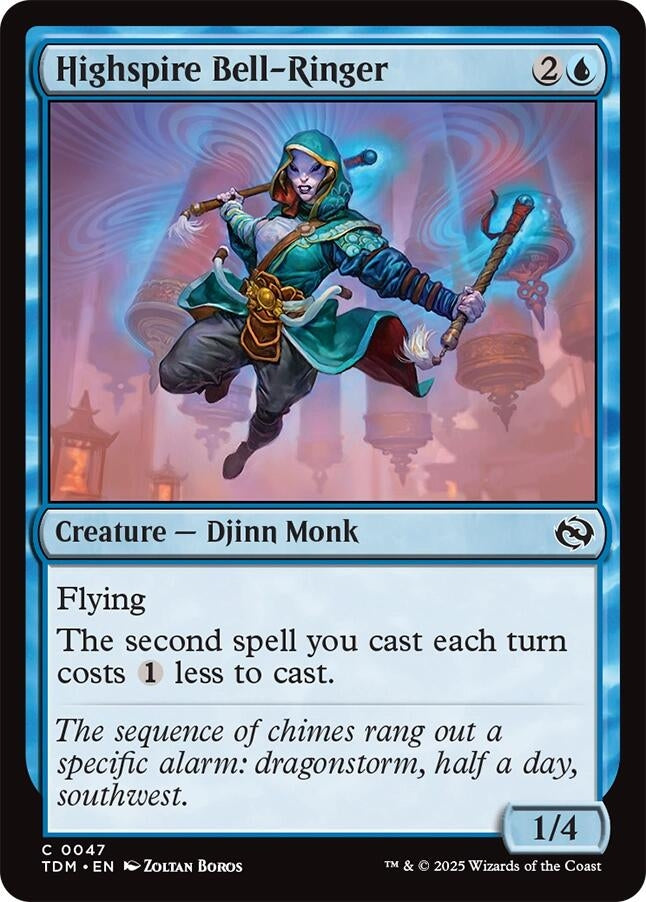 Highspire Bell - Ringer (47) [Tarkir: Dragonstorm]