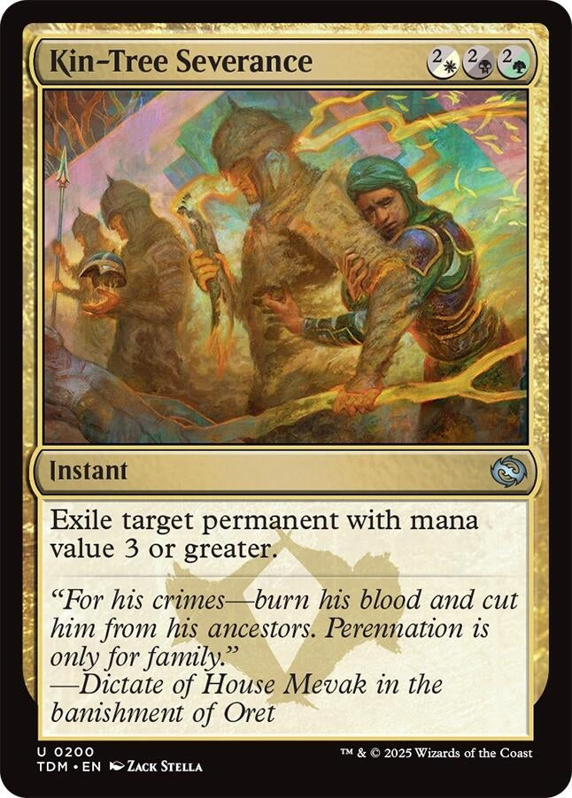 Kin - Tree Severance (200) [Tarkir: Dragonstorm]