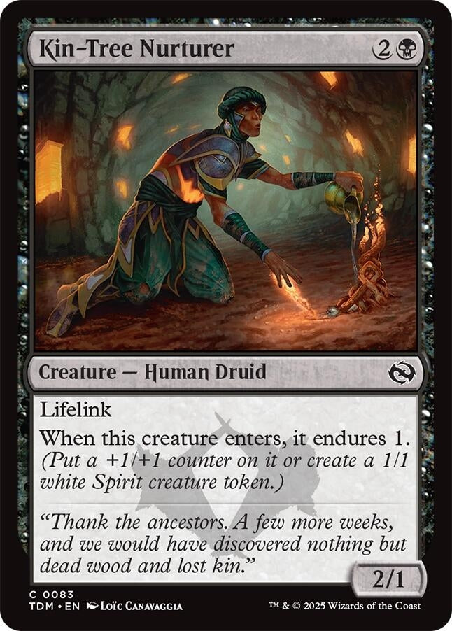 Kin - Tree Nurturer (83) [Tarkir: Dragonstorm]
