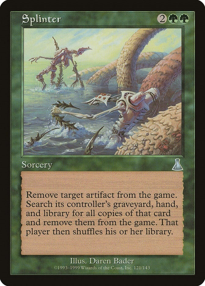 Image for Splinter (121) [Urza's Destiny]
