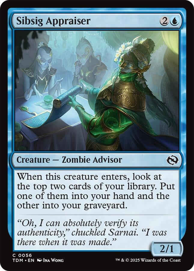 Image for Sibsig Appraiser (56) - Magic: The Gathering