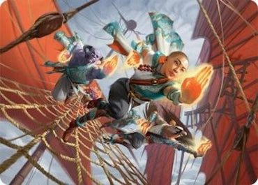 Image for Aligned Heart Art Card (52/54) (52) [Art Series: Tarkir: Dragonstorm] - Magic: The Gathering