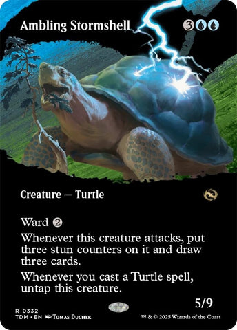Ambling Stormshell (Borderless) (332) (TDM)