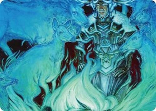 Image for Unending Whisper Art Card (9/54) (9) [Art Series: Tarkir: Dragonstorm] - Magic: The Gathering