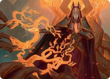 Image for Abzan Devotee Art Card (10/54) (10) [Art Series: Tarkir: Dragonstorm] - Magic: The Gathering