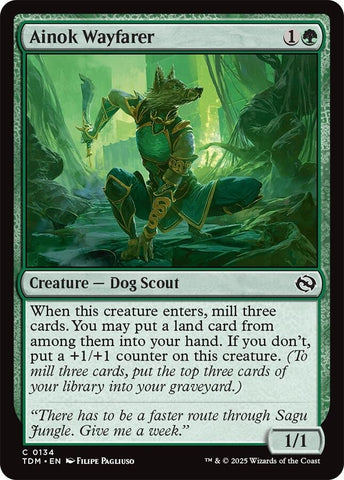 Ainok Wayfarer (134) [Tarkir: Dragonstorm]