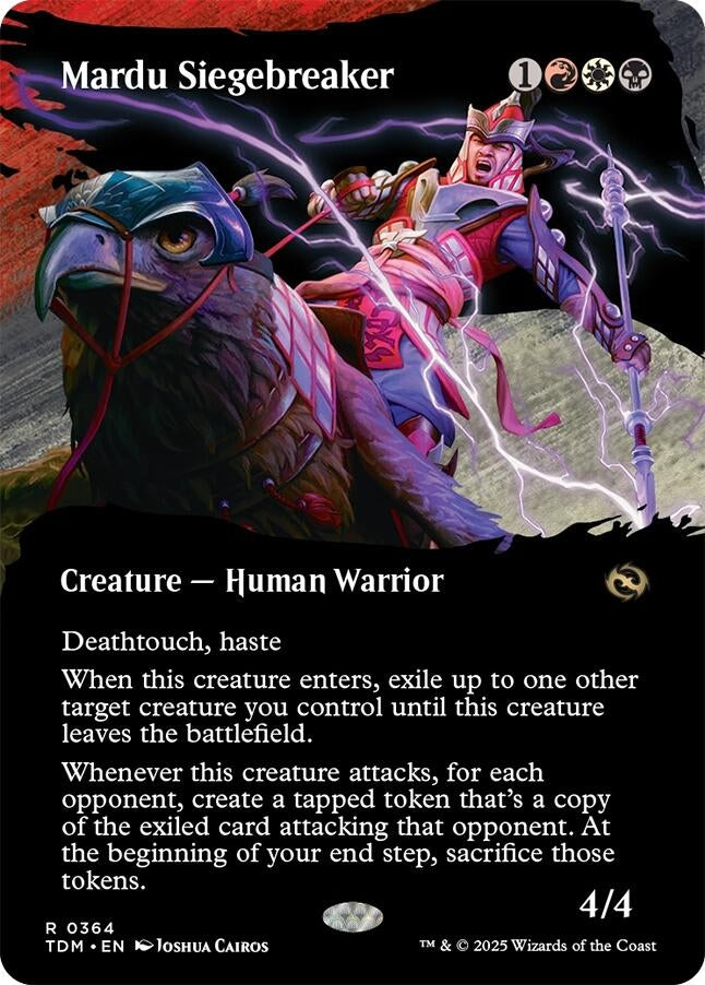 Image for Mardu Siegebreaker (Borderless) (364) [Tarkir: Dragonstorm] - Magic: The Gathering