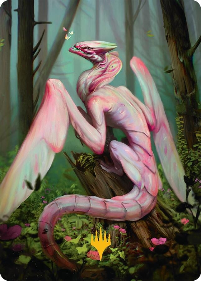 Image for Bloomvine Regent Art Card (46/54) (Gold-Stamped Planeswalker Symbol) (46) [Art Series: Tarkir: Dragonstorm] - Magic: The Gathering