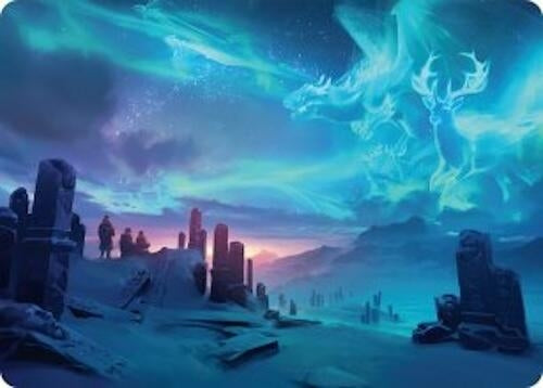Image for Auroral Procession Art Card (20/54) (20) [Art Series: Tarkir: Dragonstorm] - Magic: The Gathering