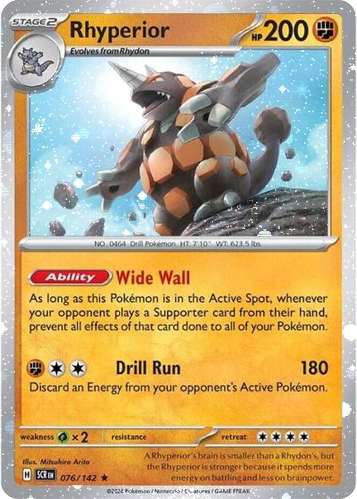 Image for Rhyperior - 76/142 (Cosmos Holo) (076/142) - Pokemon