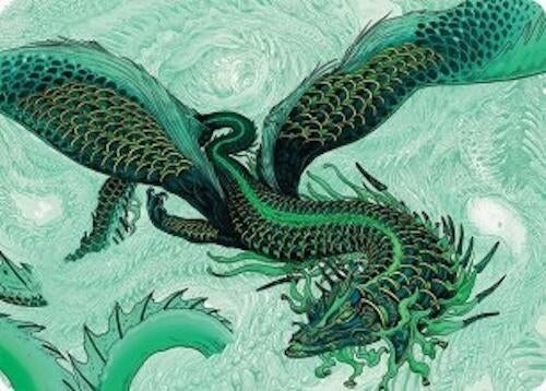 Image for Teval, Arbiter of Virtue Art Card (38/54) (38) [Art Series: Tarkir: Dragonstorm] - Magic: The Gathering