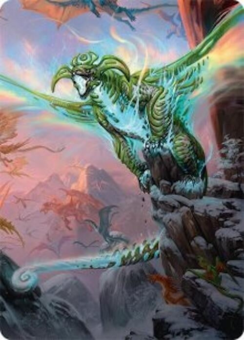 Image for Ureni of the Unwritten Art Card (51/54) (51) [Art Series: Tarkir: Dragonstorm] - Magic: The Gathering