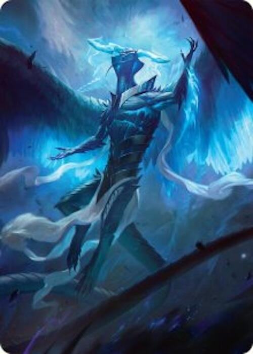 Image for Ugin, Eye of the Storms Art Card (1/54) (1) [Art Series: Tarkir: Dragonstorm] - Magic: The Gathering