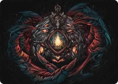 Image for Mox Jasper Art Card (41/54) (41) [Art Series: Tarkir: Dragonstorm] - Magic: The Gathering
