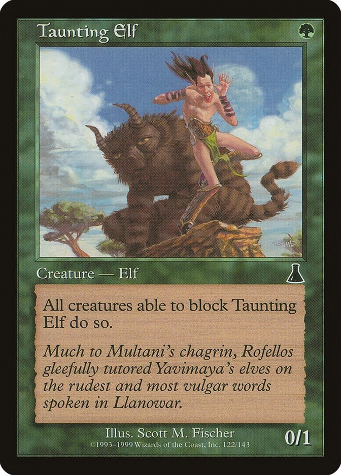 Image for Taunting Elf (122) [Urza's Destiny]