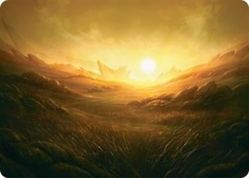 Image for Plains Art Card (31/54) (31) [Art Series: Tarkir: Dragonstorm] - Magic: The Gathering