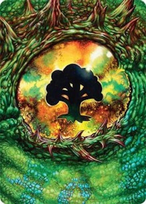Image for Forest Art Card (32/54) (32) [Art Series: Tarkir: Dragonstorm] - Magic: The Gathering