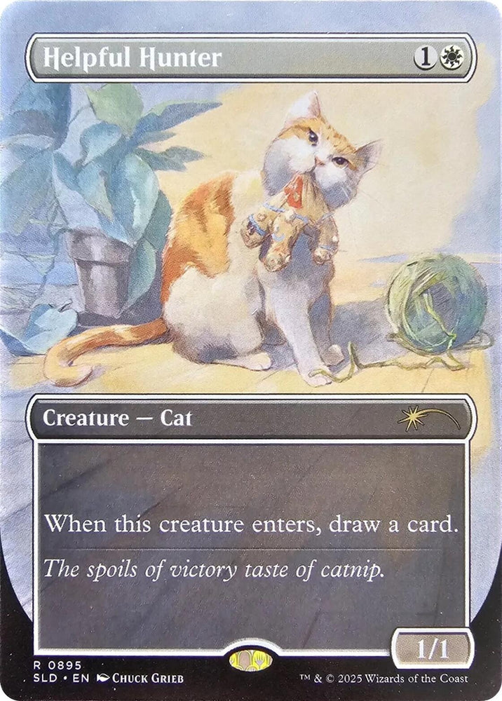Image for Helpful Hunter (0895) (895) [Secret Lair Drop Series] - Magic: The Gathering