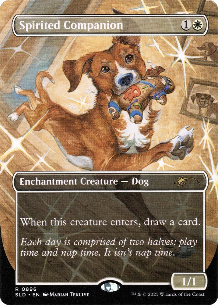 Image for Spirited Companion (0896) (896) [Secret Lair Drop Series] - Magic: The Gathering