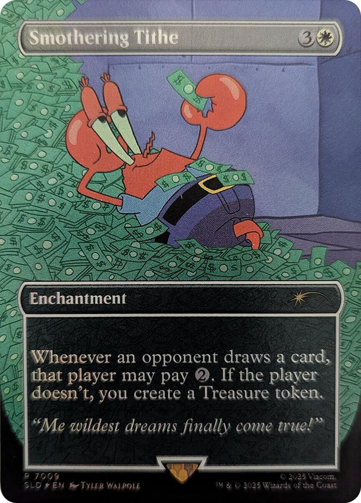 Image for Smothering Tithe (7009) (Rainbow Foil) (7009) [Secret Lair Drop Series] - Magic: The Gathering