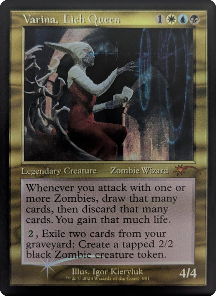 Image for Varina, Lich Queen (Retro Frame) (861) [Secret Lair Drop Series] - Magic: The Gathering