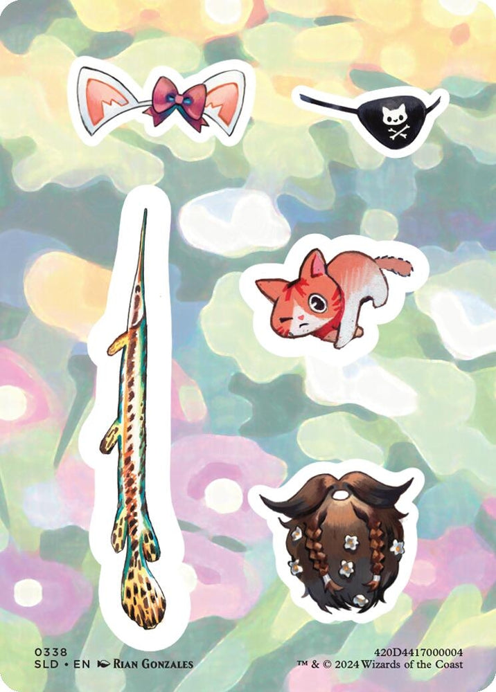 Image for Sticker Sheet (0338) (338) [Secret Lair Drop Series] - Magic: The Gathering