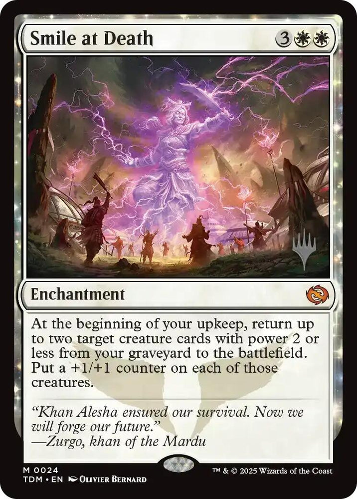 Image for Smile at Death (24) [Promo Pack: Tarkir: Dragonstorm] - Magic: The Gathering