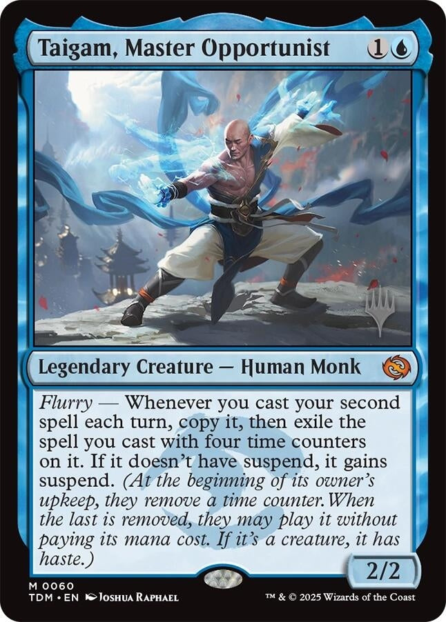 Image for Taigam, Master Opportunist (60) [Promo Pack: Tarkir: Dragonstorm] - Magic: The Gathering