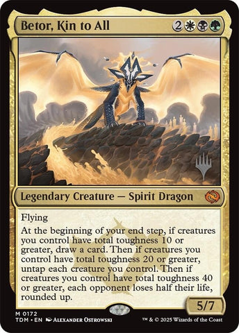 Image for Betor, Kin to All (172) [Promo Pack: Tarkir: Dragonstorm] - Magic: The Gathering