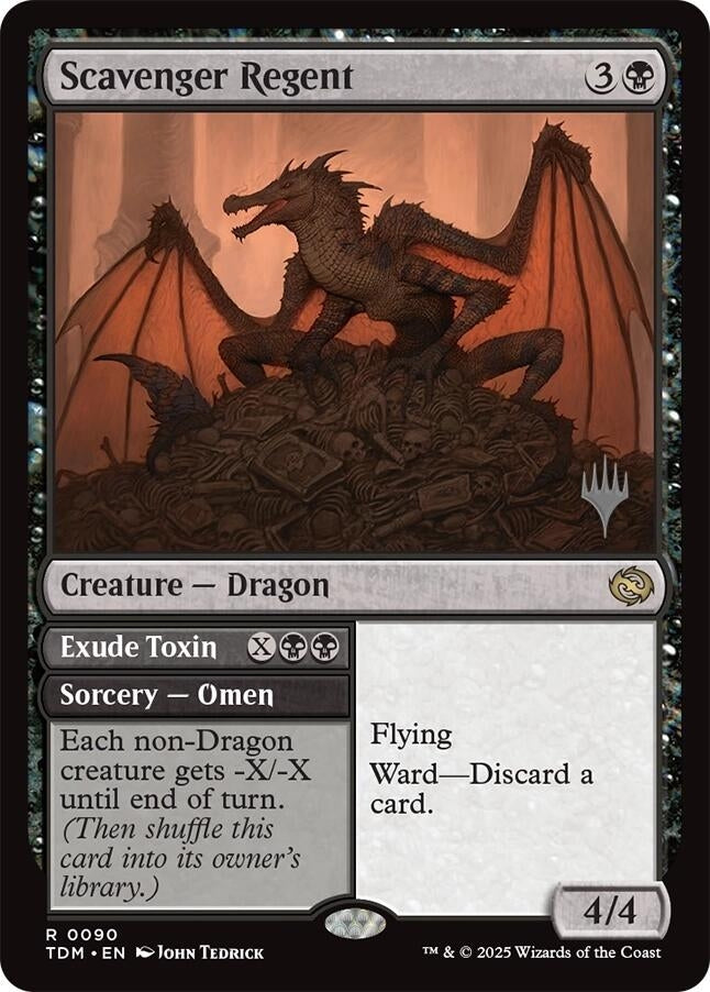 Image for Scavenger Regent (90) [Promo Pack: Tarkir: Dragonstorm] - Magic: The Gathering