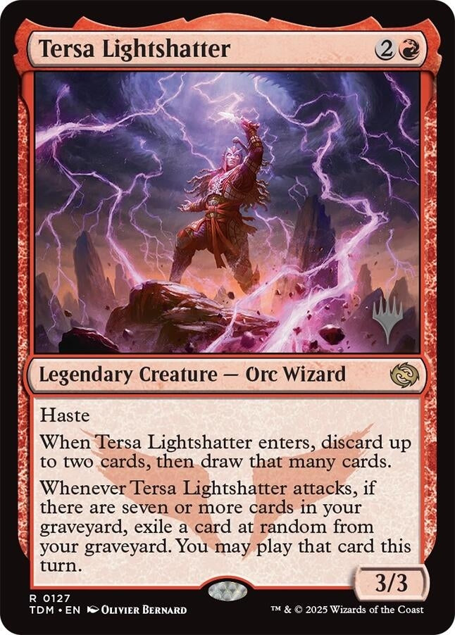 Image for Tersa Lightshatter (127) [Promo Pack: Tarkir: Dragonstorm] - Magic: The Gathering