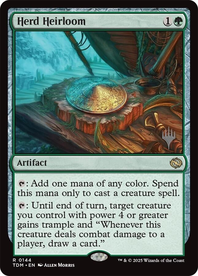 Image for Herd Heirloom (144) [Promo Pack: Tarkir: Dragonstorm] - Magic: The Gathering
