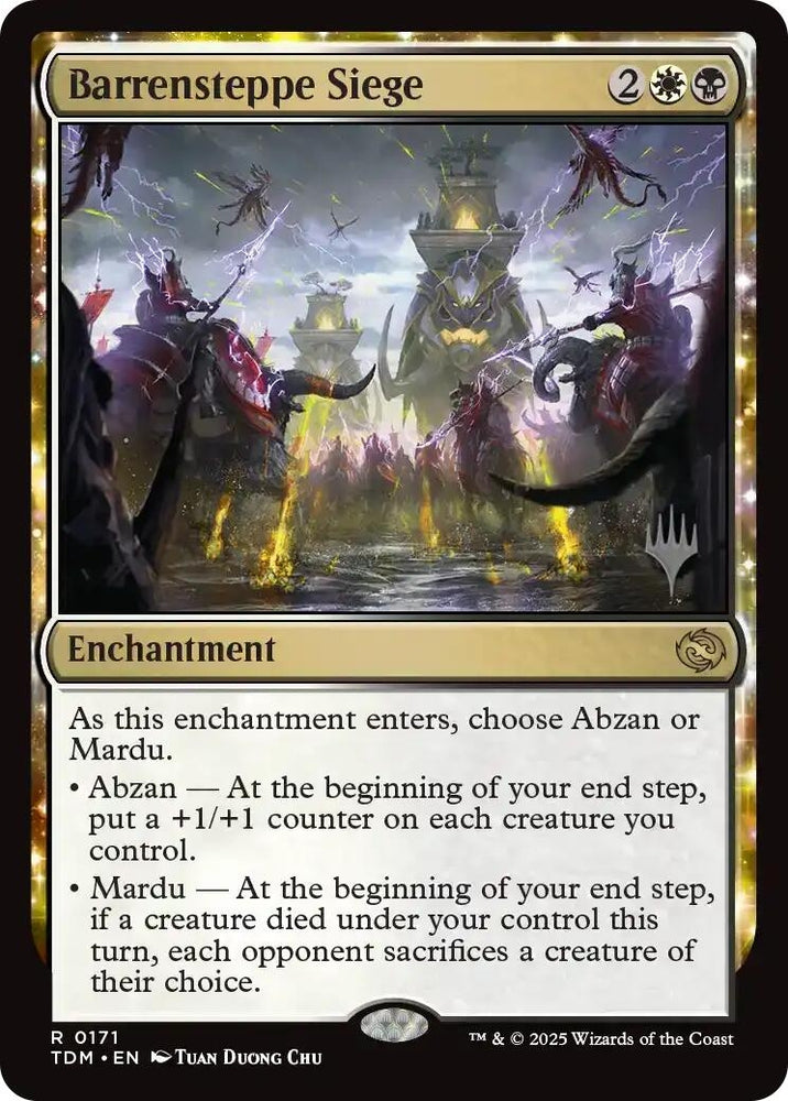 Image for Barrensteppe Siege (171) [Promo Pack: Tarkir: Dragonstorm] - Magic: The Gathering
