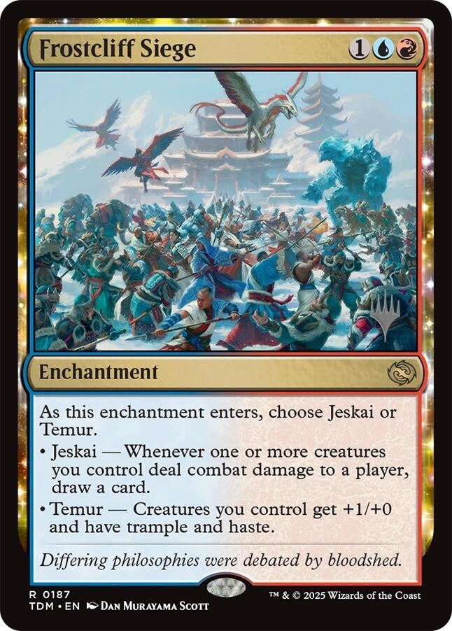 Image for Frostcliff Siege (187) [Promo Pack: Tarkir: Dragonstorm] - Magic: The Gathering