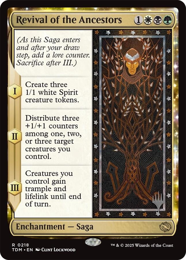 Image for Revival of the Ancestors (218) [Promo Pack: Tarkir: Dragonstorm] - Magic: The Gathering