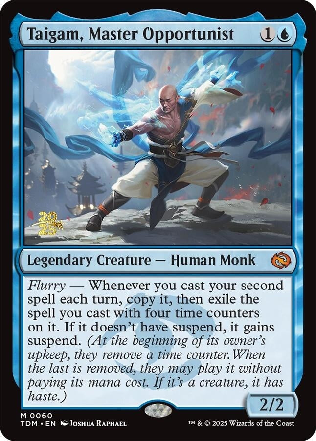 Image for Taigam, Master Opportunist (60) (Prerelease Cards) - Magic: The Gathering
