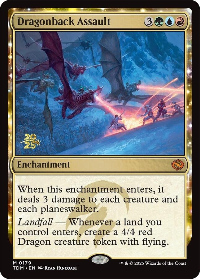 Image for Dragonback Assault (179) (Prerelease Cards) - Magic: The Gathering