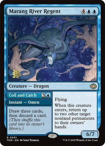 Image for Marang River Regent (51) (Prerelease Cards) - Magic: The Gathering