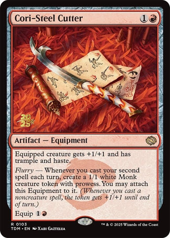 Image for Cori-Steel Cutter (103) (Prerelease Cards) - Magic: The Gathering