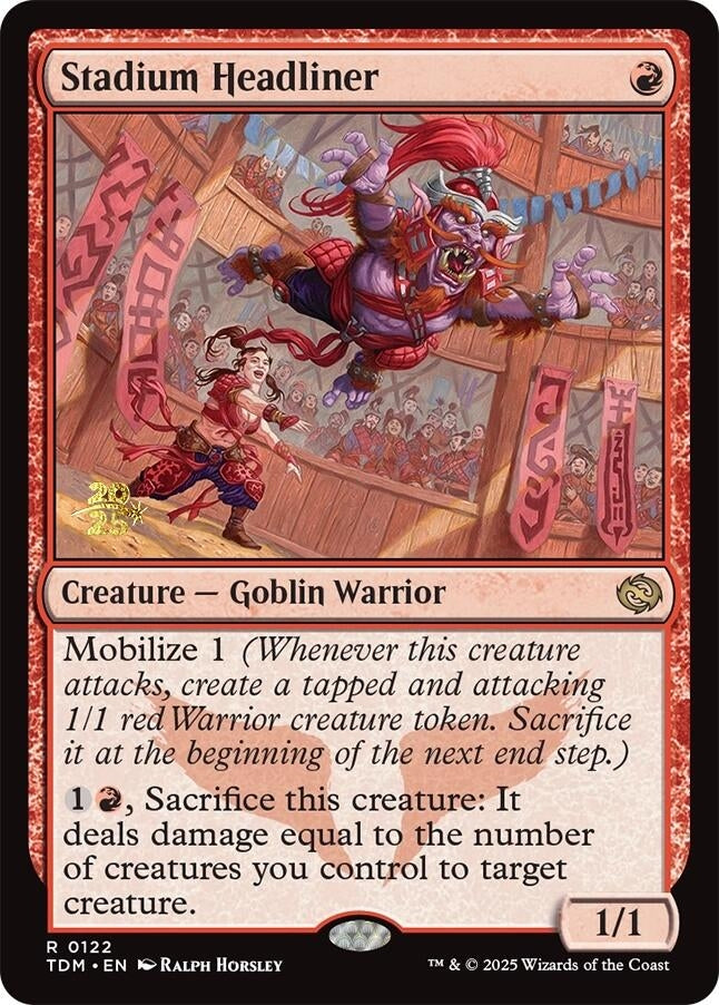 Image for Stadium Headliner (122) (Prerelease Cards) - Magic: The Gathering