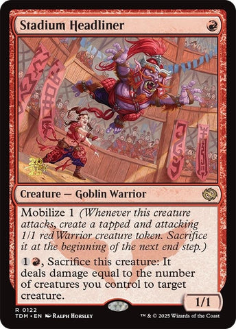 Image for Stadium Headliner (122) (Prerelease Cards) - Magic: The Gathering