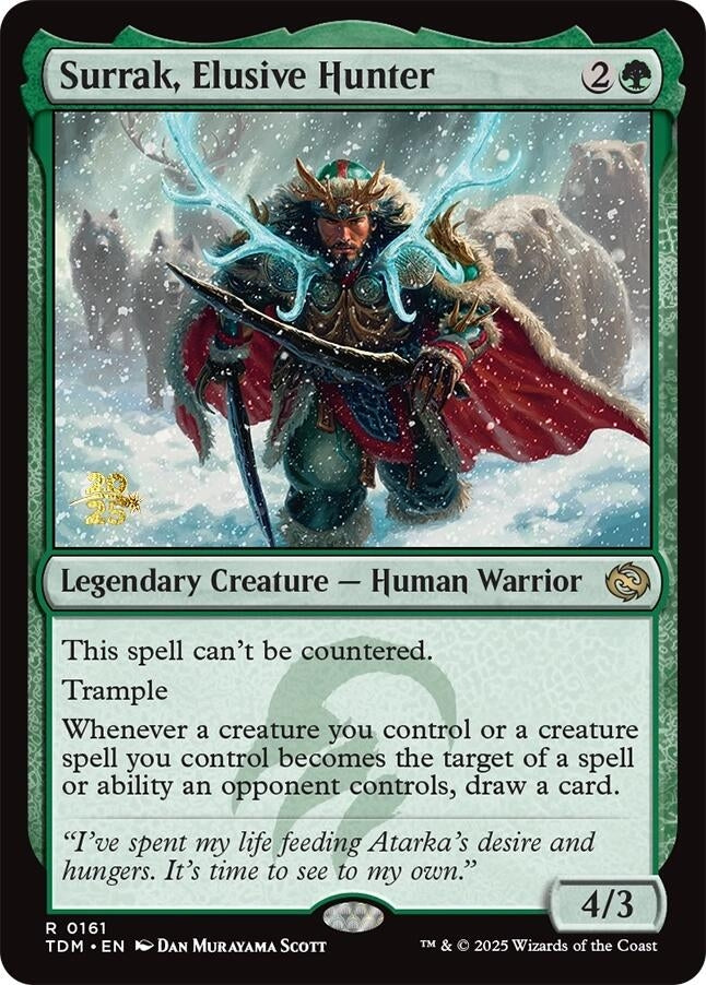 Image for Surrak, Elusive Hunter (161) (Prerelease Cards) - Magic: The Gathering
