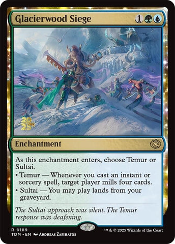 Image for Glacierwood Siege (189) (Prerelease Cards) - Magic: The Gathering