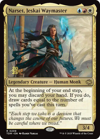 Image for Narset, Jeskai Waymaster (209) (Prerelease Cards) - Magic: The Gathering
